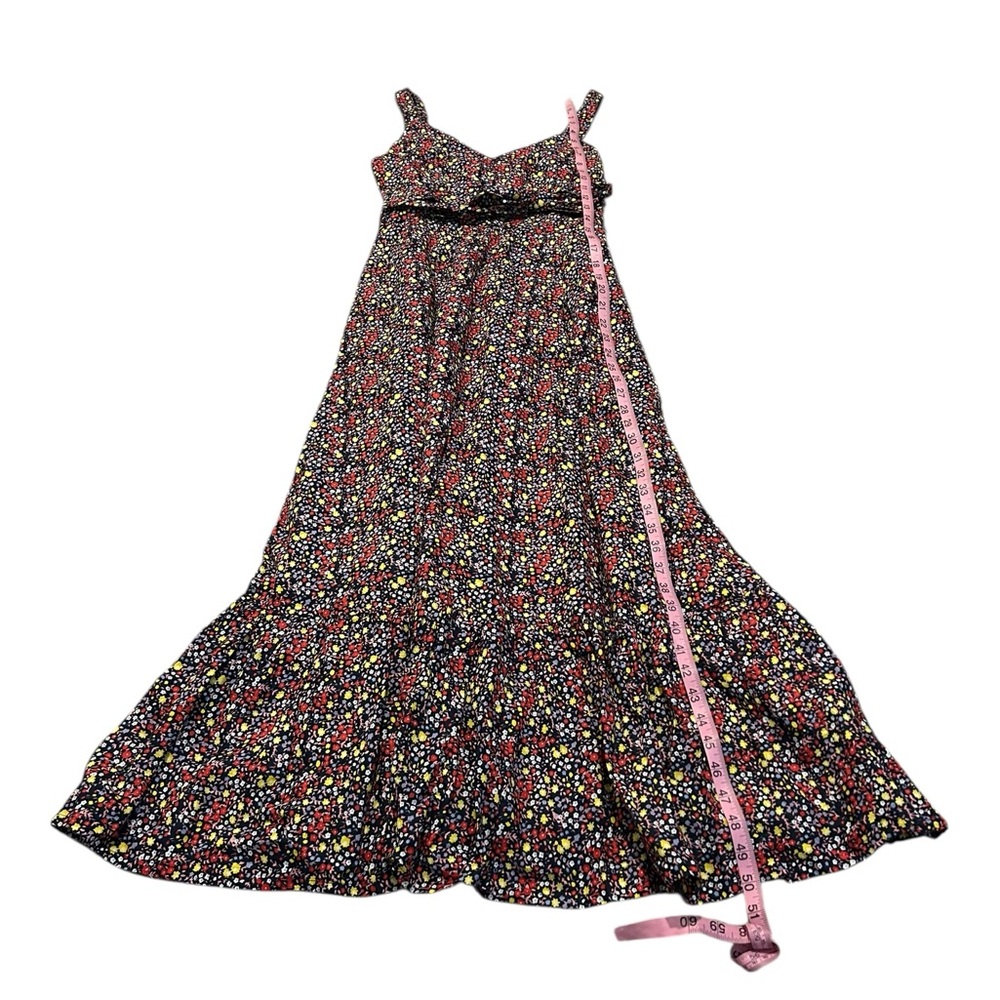 J. CREW linen blend floral maxi dress - Picture 2 of 5
